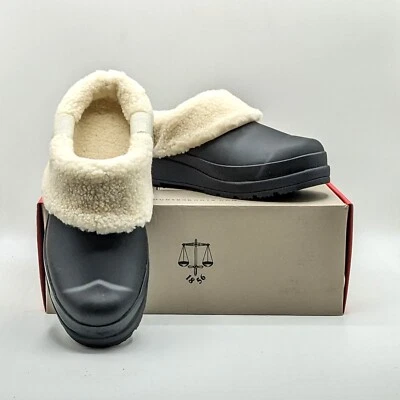 Hunter “Play Sherpa Insulated Clog” Women’s (Black) Rubber Shoe NEW Pick Size - Image 1 of 4