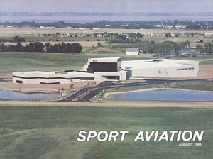 Sport Aviation Magazine Aug 1983 Swearingen SX300 Eagle Airfoil Bob Hoover EAA - Picture 1 of 5