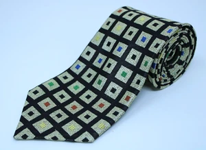 Bruno Piattelli Hand Made 100% Silk Men’s Designer Neck Tie - EXTRA LONG - (M) - Picture 1 of 5