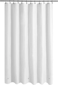 Room Essentials Lightweight PEVA Shower Curtain Liner White 70" x 71" New - Picture 1 of 2