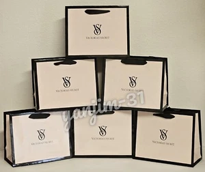 VICTORIA SECRET GIFT BAG (LOT OF 6) - SMALL - PAPER - NEW - Picture 1 of 6
