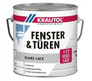 €23,93 L   750 ml  Krautol  Fenster & Türenlack glänzend 1-2-3 Ventilack - Bild 1 von 1