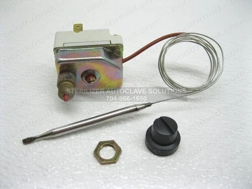 Termostato de segurança Tuttnauer 2540MK (REDEFINIÇÃO MANUAL) FABRICANTE DE EQUIPAMENTO ORIGINAL #01620004 - Imagem 1 de 1