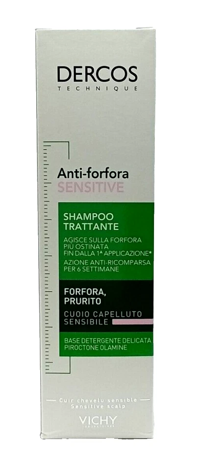 VICHY DERCOS Anti-Schuppen sensitive Shampoo 200 ml PZN00359988