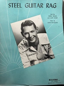 Hoja de ragtime 1947 ""Steel Guitar Rag"" LEON McAULIFFE - Imagen 1 de 1