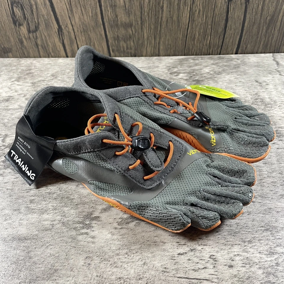 ZAPATOS PARA CORRER VIBRAM MUJER GRIS KSO EVO CINCO DEDOS TALLA 7-7,5 EU 37 Foto 1 de 4