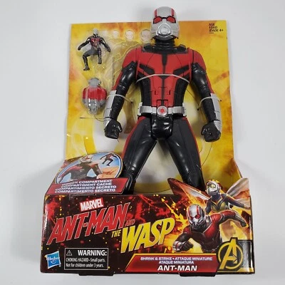 FIGURA DE ACCIÓN ANT-MAN AND THE WASP SHRINK & STRIKE TITAN MARVEL MCU MOSC 2017 Foto 1 de 4