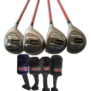 Wilson USA Special Driver Staff Golf Club Set + Head Covers FireStick Like Mint - Picture 1 of 9