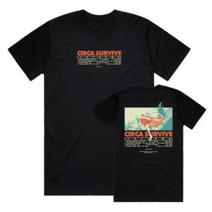NEW Circa Survive Juturna Double Side Black All Size Gift OM276 - Picture 1 of 7