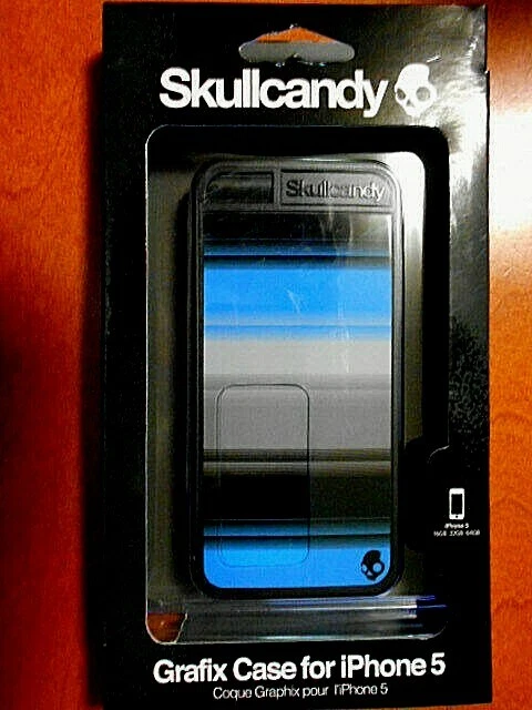 Funda rígida genuina Skullcandy iPhone 5 GRAFIX protección CZA8765Q nueva Foto 1 de 1