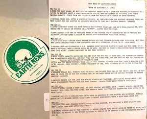 9/21/81  EARTH NEWS 3 PT DESMOND DEKKER, 2 PT FRANKIE AVALON, 2 PT ADAM WEST - Afbeelding 1 van 2