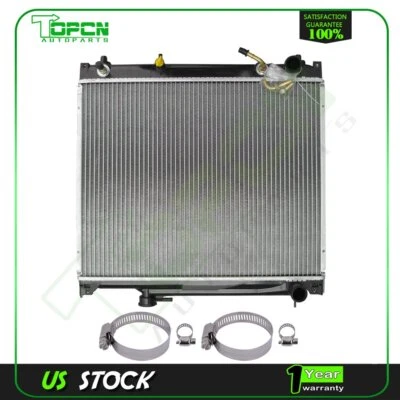 For 1999-2004 Chevrolet Tracker Radiator 2087 With Universal Oil Hose Clamps Kit Foto 1 de 4