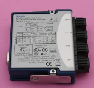 Módulo de entrada analógica universal de 4 canales National Instruments NI 9219 serie C - Imagen 1 de 1
