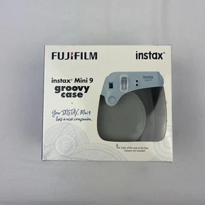 FujiFilm Instax Mini 9 Groovy Case Smokey White - Picture 1 of 3