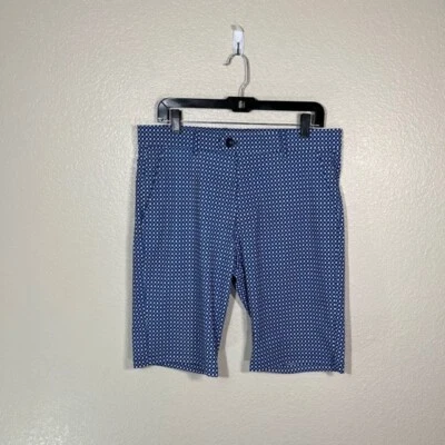 Pantalones Cortos Greyson Para Hombre Talla 32 Golf Rendimiento Bolsillos Elastizados Logo Estampado Lobo Foto 1 de 4