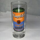 Campbell's Soup Andy Warhol - One Beverage Glasses - 12oz. - Vintage 1990's