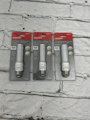 3 ProTorch 7-Watt LED Work Light Replacement Bulbs 40-Watt equivalent 600 Lumens - Image 1 of 4