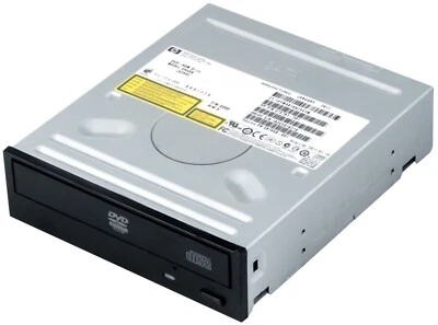 Drive HP DH40N Dvd-Rom Super Multi Player 16X SATA Black CD DVD 5.25 " Inch - Image 1 of 2