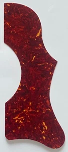 For Gibson J45 & J50 Acoustic Guitar Self-Adhesive Pickguard Red Tortoise - Picture 1 of 5
