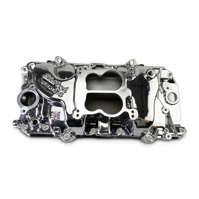 Edelbrock - COLECTOR DE ADMISIÓN, PUERTO OVALADO BB CHEVY 396-454, PERFORMER Foto 1 de 4