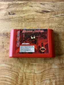 Spider-Man and Venom: Maximum Carnage (Sega Genesis, 1994) Authentic Tested - Picture 1 of 6