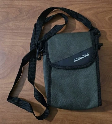 Simmons Binoculars Carrying Case with Strap and Belt Loop Used Nice Condition - Image 1 of 4