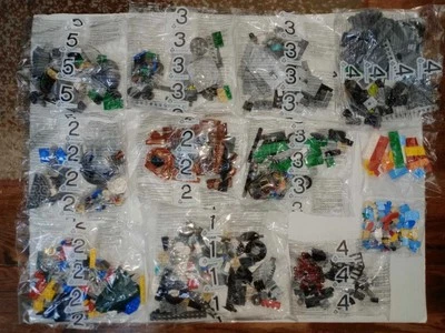 Lego Lot Of 12 Sealed Parts Bags From Random Sets Factory Sealed  - Image 1 of 4