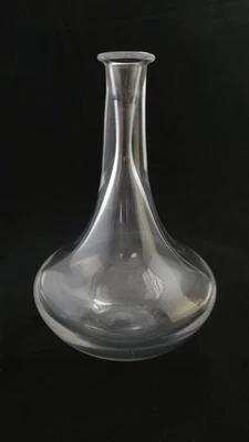 Jarrón pesado vintage firmado por Kosta de 9" Foto 1 de 4