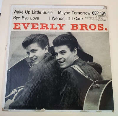 Everly Brothers  EVERLY BROS. (ROCK N ROLL EP 45) CEP 104 PLAYS VG+ TO VG++ - Image 1 of 4