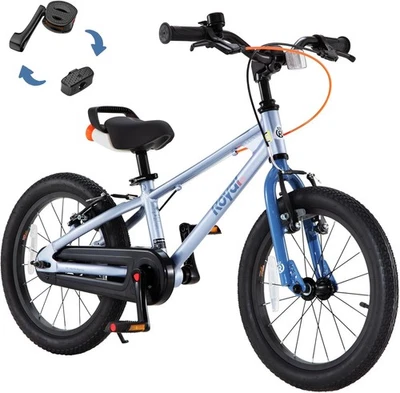 Kids 16" EZ Pro Bike – Lightweight Aluminum Balance & Pedal Bike w/ Handbrakes - Image 1 of 4
