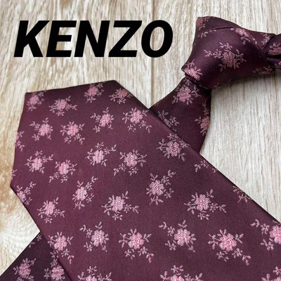 Corbata corbata KENZO Paris KNZ usada de lujo para hombre unisex TODA SEDA PRECIOSA #124 Foto 1 de 4