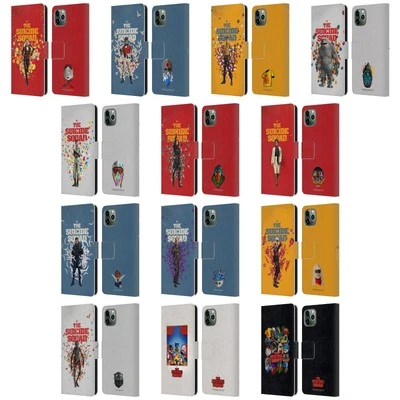 THE SUICIDE SQUAD 2021 CARTEL PERSONAJE FUNDA LIBRO CUERO PARA APPLE iPHONE Foto 1 de 4