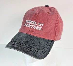Baseballkappe Glücksrad rot verstellbarer Riemen hinten Game Show Unisex - Bild 1 von 9