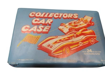 Vintage Tara Toys Corp Collectors Car Case Holds 24 Comes W/24 Cars - Image 1 of 4