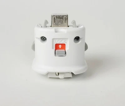 Mando Nintendo Wii Motion Plus Sensor Adaptador Blanco Oficial OEM (RVL-026) Foto 1 de 4