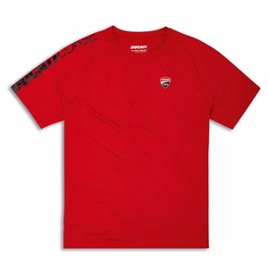 T-Shirt da Uomo Originale Ducati Sport Red 98771105 - Imagen 1 de 4