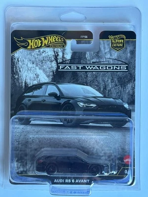 Vagones rápidos negros Hot Wheels Audi RS6 Avant Chase [combina P&P] Foto 1 de 3