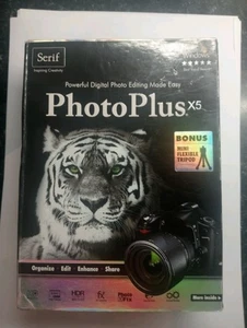 Serif Photoplus X5 Digital Photo Editing Made Easy Used - Picture 1 of 2