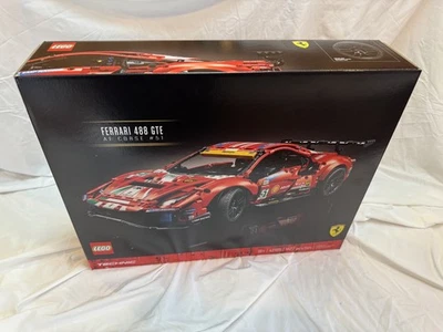 LEGO Technic 42125 Ferrari 488 GTE AF Corse #51 Retired NEW Sealed NIB - Image 1 of 4