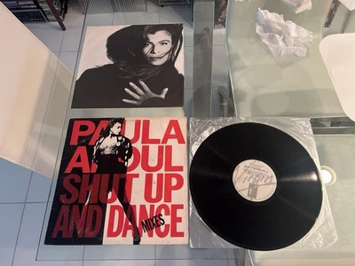 Paula Abdul "Shut Up and Dance Mixes" 1st Press 1990 Vinyl Record LP Foto 1 de 4