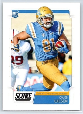 2019 Score Caleb Wilson Rookie UCLA Bruins RC #400 - Image 1 of 2