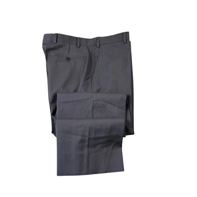 Pantalón Armani Collezioni gris mate para hombre frente plano talla 34x30 Foto 1 de 4