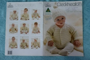 CLECKHEATON KNITTING PATTERN BOOK Newborns to 9 months #951. For 4 PLY - Bild 1 von 1