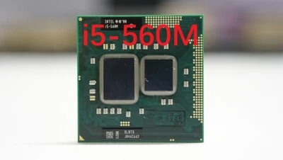 Intel Core i5-560M 2.66 GHz SLBTS Dual-Core Socket PGA 988 Laptop CPU Procossor - Image 1 of 4