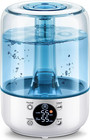3L Ultrasonic Cool Mist Humidifier for Bedroom - Quiet Top Fill Auto Shut-Off