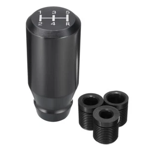 Universal Schaltknauf 5 Gang Alu Knauf Schalthebel Schaltknopf Manuell Shifter - Picture 1 of 6