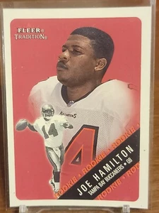 Tarjeta de fútbol americano Fleer Tradition 2000 #332 Joe Hamilton novato Tampa Bay Buccaneers - Imagen 1 de 2