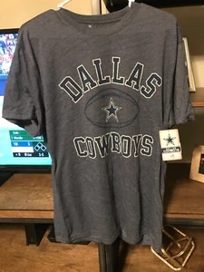 Dallas Cowboys Retro Logo Shirt Size XL Navy Blue NFL - Picture 1 of 2