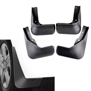 Black Front Rear Mud Flap For 2015-2017 VW Jetta Splash Guard Mudguards Fender - Picture 1 of 11