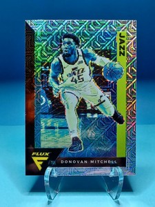 2020-21 Panini Flux Donovan Mitchell #169 SILVER MOJO PRIZM